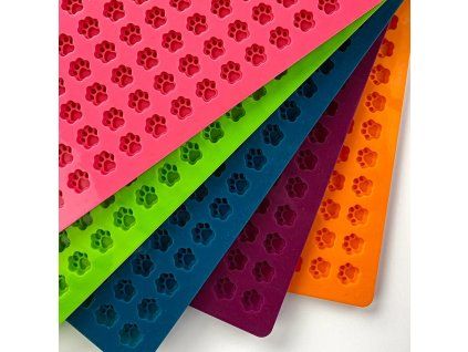 collory silikonova forma na pamlsky mini labky bordova 47750 2