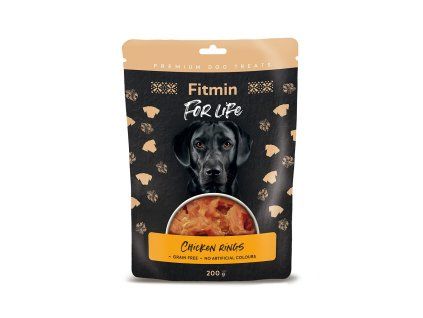 ffl dog treat chicken rings 200g fpo082 h L