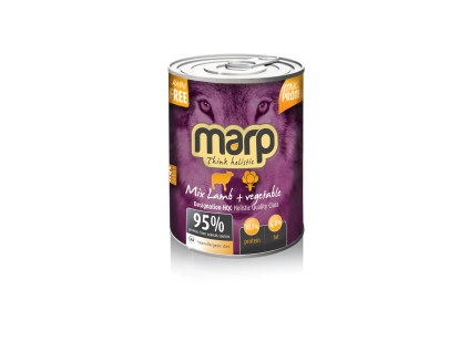 Marp Mix konzerva pro psy jehně+zelenina