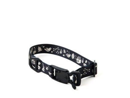 dog collar recycled fidlock black lebeddie0070