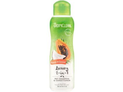 Tropiclean Luxury 2v1 šampon s kondicionérem