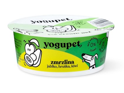 Yogupet Zmrzlina pro psy a kočky s jablkem, hruškou a kiwi