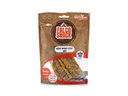 Sokol Falco Snack Sušené masové plátky krůtí, sušené masové pamlsky pro psy