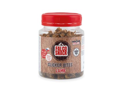 Sokol Falco Snack Clicker bites jehněčí 130 g, tréninkové pamlsky pro psy