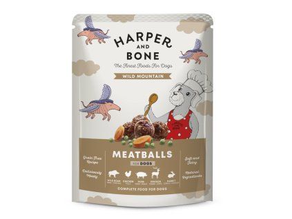 0031873 harper and bone dog divoke hory kapsa 300 g