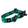 dog collar recycled fidlock green lebeddie0032