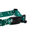 dog collar recycled fidlock green lebeddie0035