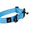 dog collar recycled fidlock blue lebeddie0051