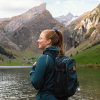 Orbiloc Reflective Carabiner On Bag Hiking